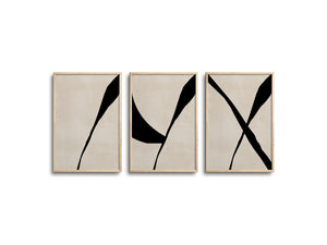 Japandi Triptychs n. 113