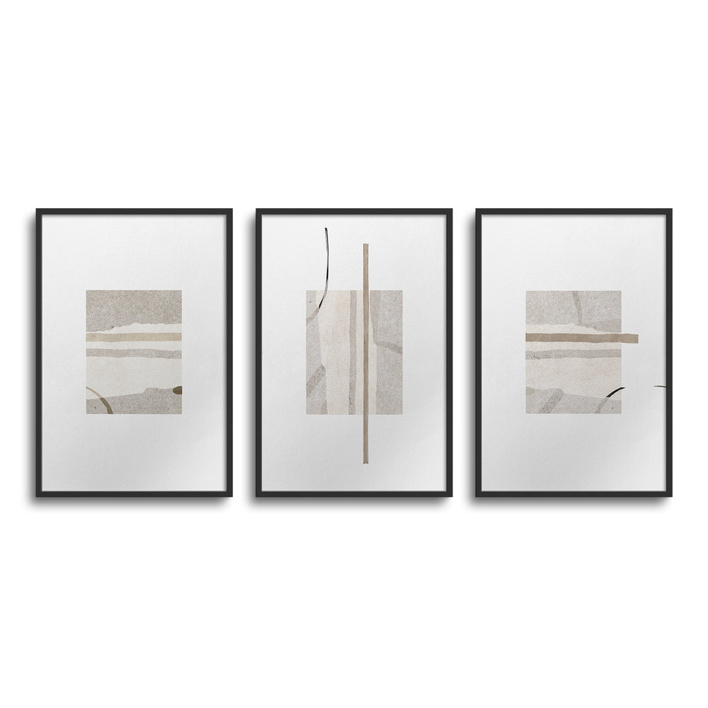 Japandi Triptychs n. 21