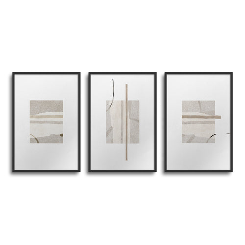 Japandi Triptychs n. 21