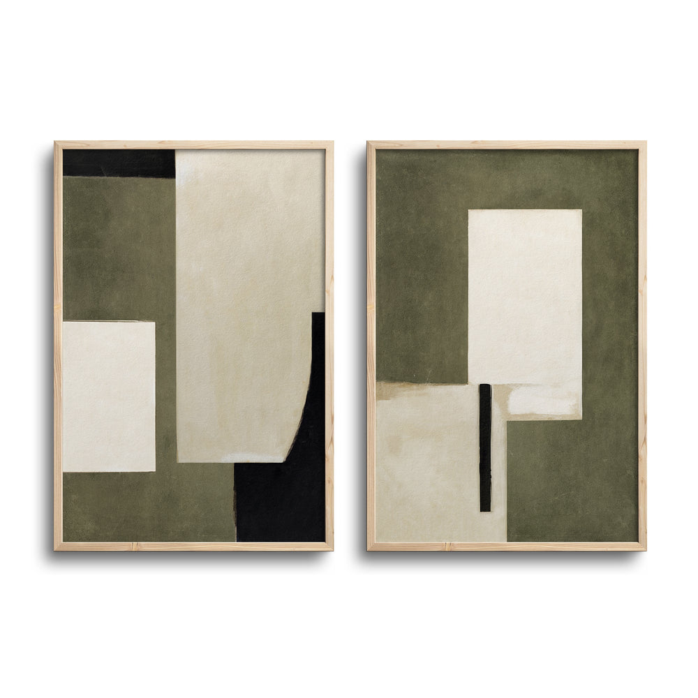 Japandi Diptychs n. 186