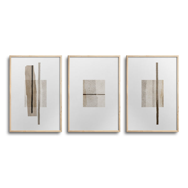 Japandi Triptychs n. 141
