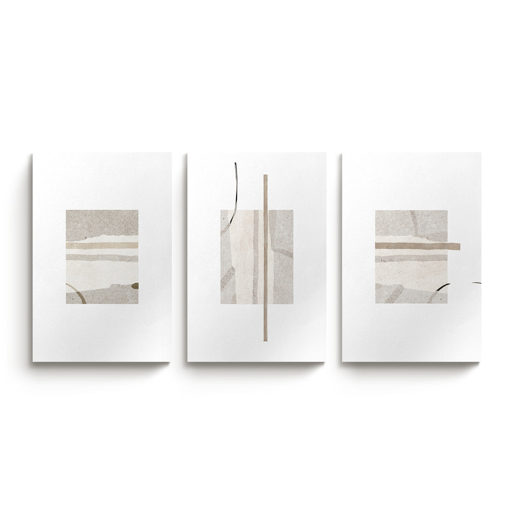 Japandi Triptychs n. 21