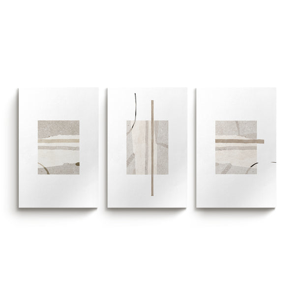 Japandi Triptychs n. 21