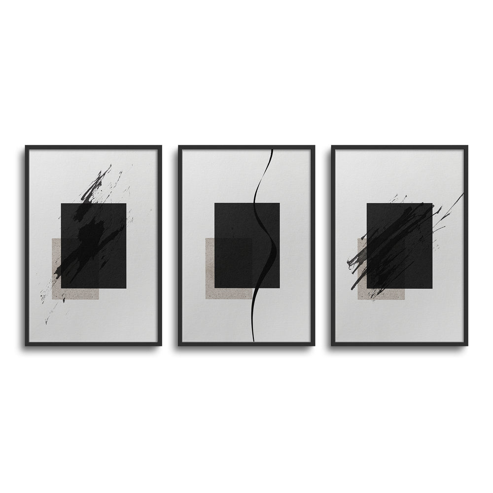 Japandi Triptychs n. 119