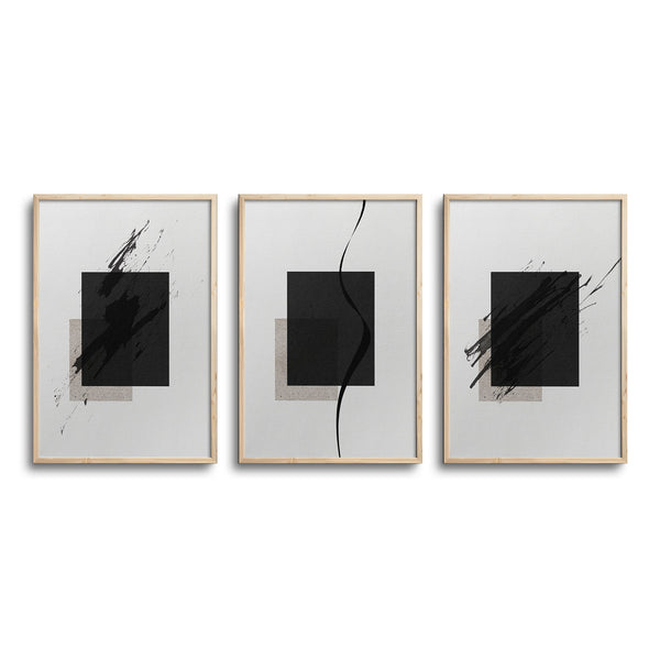 Japandi Triptychs n. 119