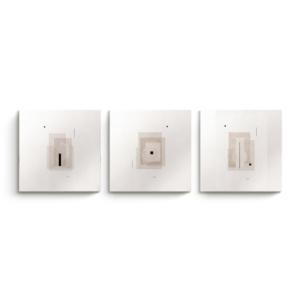 Japandi Triptychs n. 36