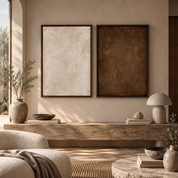 Wabi Sabi Diptychs n. 110