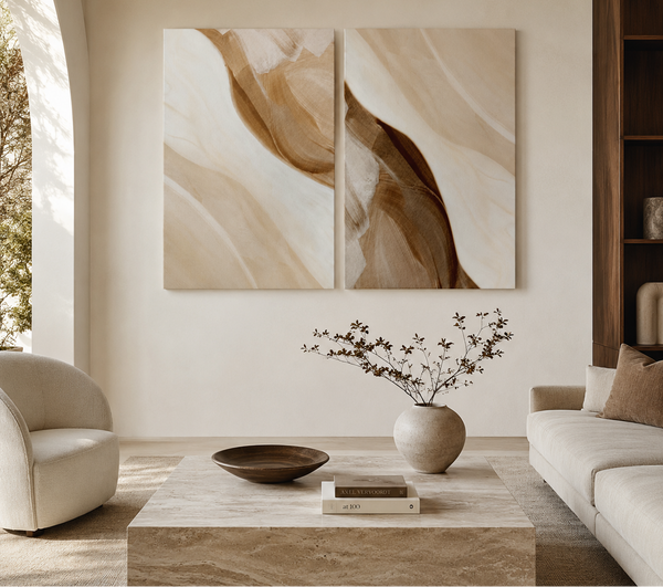 Japandi Diptychs n. 104
