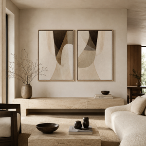 Japandi Diptychs n. 101