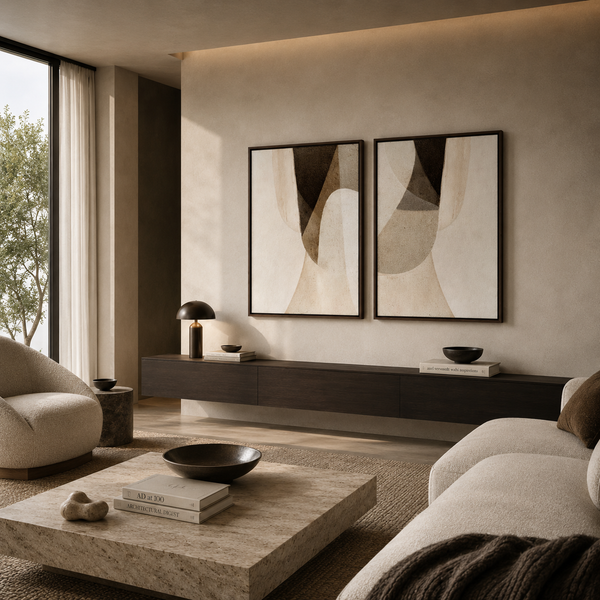 Japandi Diptychs n. 101