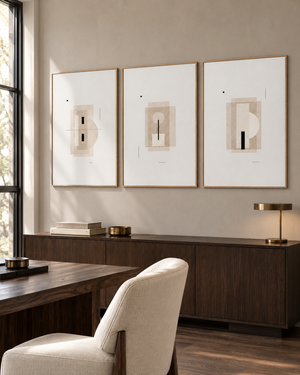 Japandi Triptychs n. 43