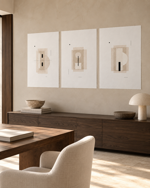 Japandi Triptychs n. 43