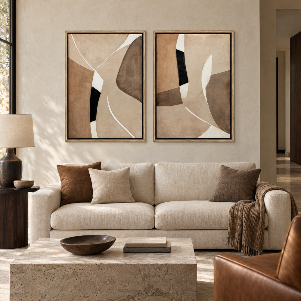 Wabi Sabi Diptychs n. 114